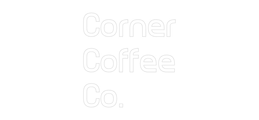 Custom Neon Sign Online Editor Corner
Coffe...
