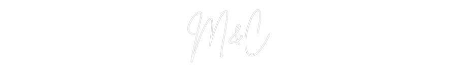 Custom Neon Sign Online Editor M&C