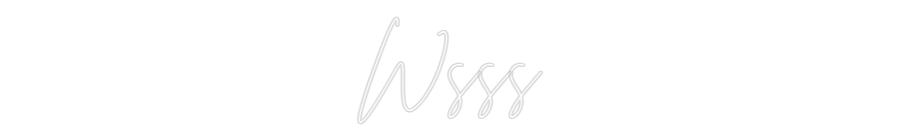 Custom Neon Sign Online Editor Wsss