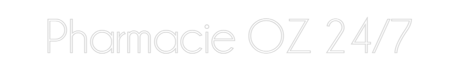 Custom Neon Sign Online Editor Pharmacie OZ ...