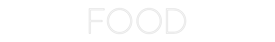 Custom Neon Sign Online Editor food
