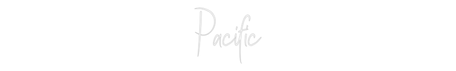 Custom Neon Sign Online Editor Pacific