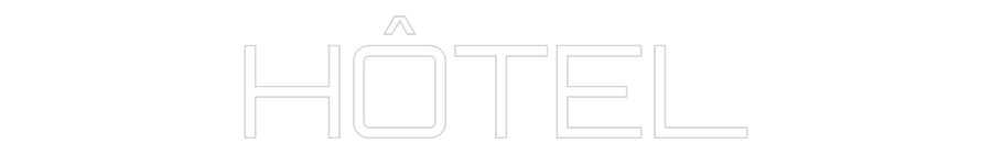 Custom Neon Sign Online Editor HÔTEL