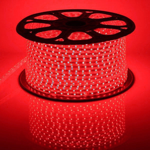 I LumoS 7 X 14mm RED Flexible IP65 Waterproof Dimmable LED Strip Light 220 – 240V 8W/m