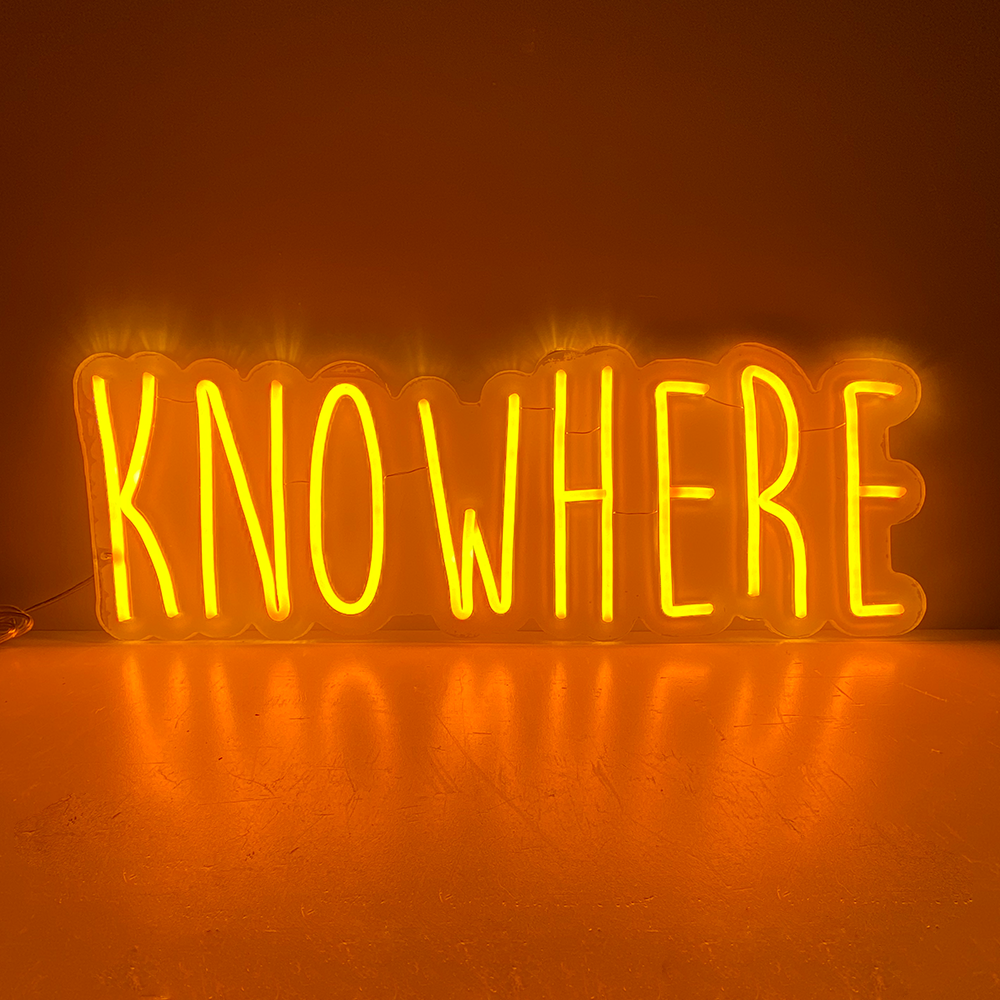 Insegna al neon LED Knowwhere RS