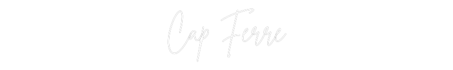 Custom Neon Sign Online Editor Cap Ferré
