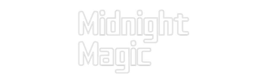 Custom Neon Sign Online Editor Midnight
Magic
