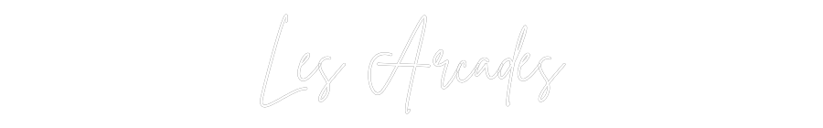 Custom Neon Sign Online Editor Les Arcades