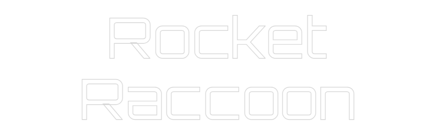 Custom Neon Sign Online Editor Rocket
Raccoon
