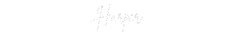 Custom Neon Sign Online Editor Harper