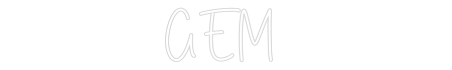 Custom Neon Sign Online Editor GEM