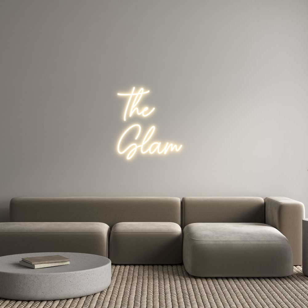 Custom Neon Sign Online Editor The 
Glam
