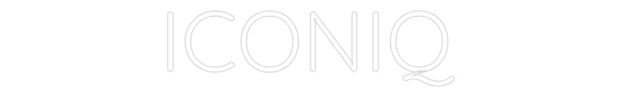 Custom Neon Sign Online Editor ICONIQ