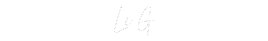 Custom Neon Sign Online Editor Le G