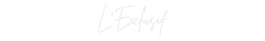 Custom Neon Sign Online Editor L’Exclusif