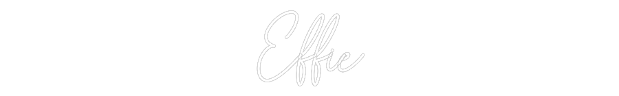 Custom Neon Sign Online Editor Effie
