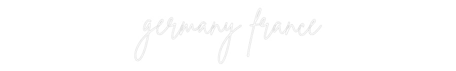 Custom Neon Sign Online Editor germany france