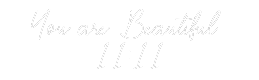 Custom Neon Sign Online Editor You are Beaut...