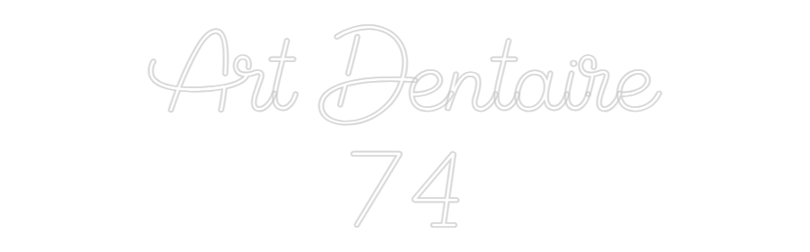 Custom Neon Sign Online Editor Art Dentaire
...