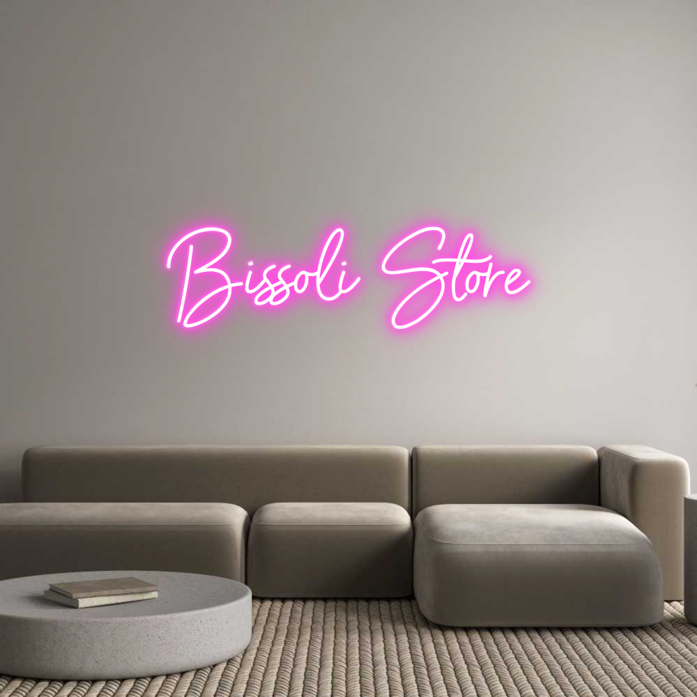Custom Neon Sign Online Editor Bissoli Store