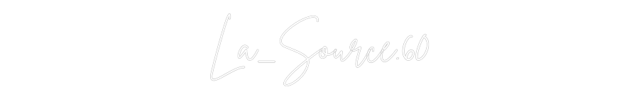 Custom Neon Sign Online Editor La_Source.60
