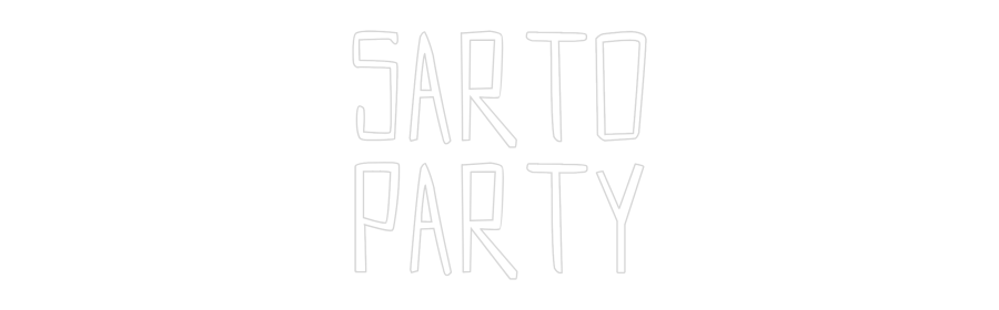 Custom Neon Sign Online Editor SARTO
PARTY