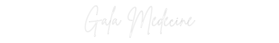 Custom Neon Sign Online Editor Gala Médecine