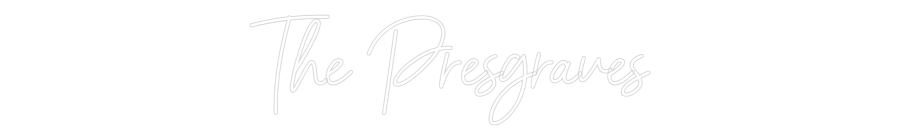 Custom Neon Sign Online Editor The Presgraves