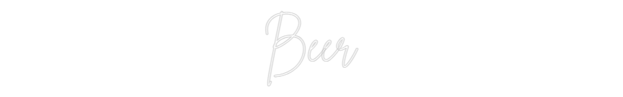 Custom Neon Sign Online Editor Beer