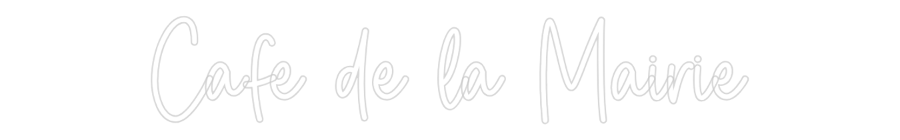 Custom Neon Sign Online Editor Café de la Ma...