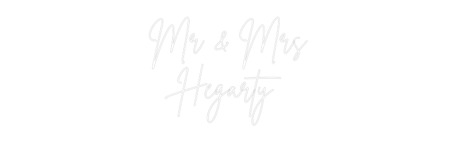 Custom Neon Sign Online Editor Mr & Mrs
Heg...