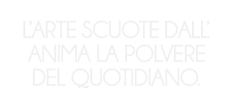 Custom Neon Sign Online Editor L’ARTE SCUOTE...