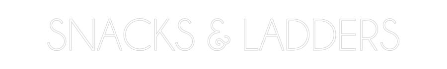 Custom Neon Sign Online Editor SNACKS & LADD...