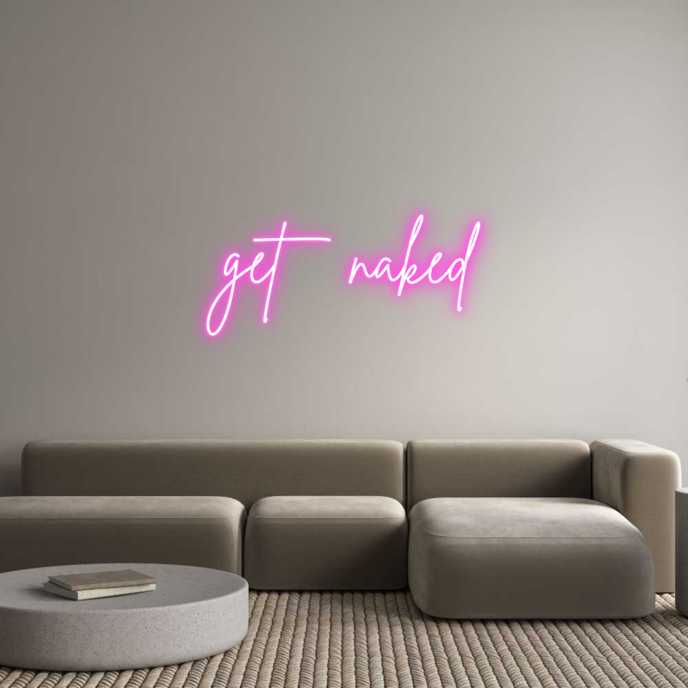 Custom Neon Sign Online Editor get naked