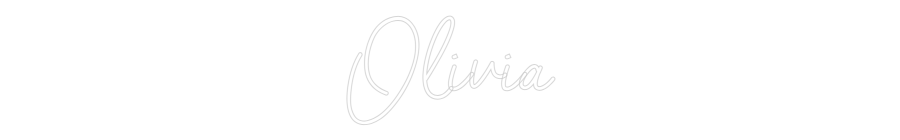 Custom Neon Sign Online Editor Olívia