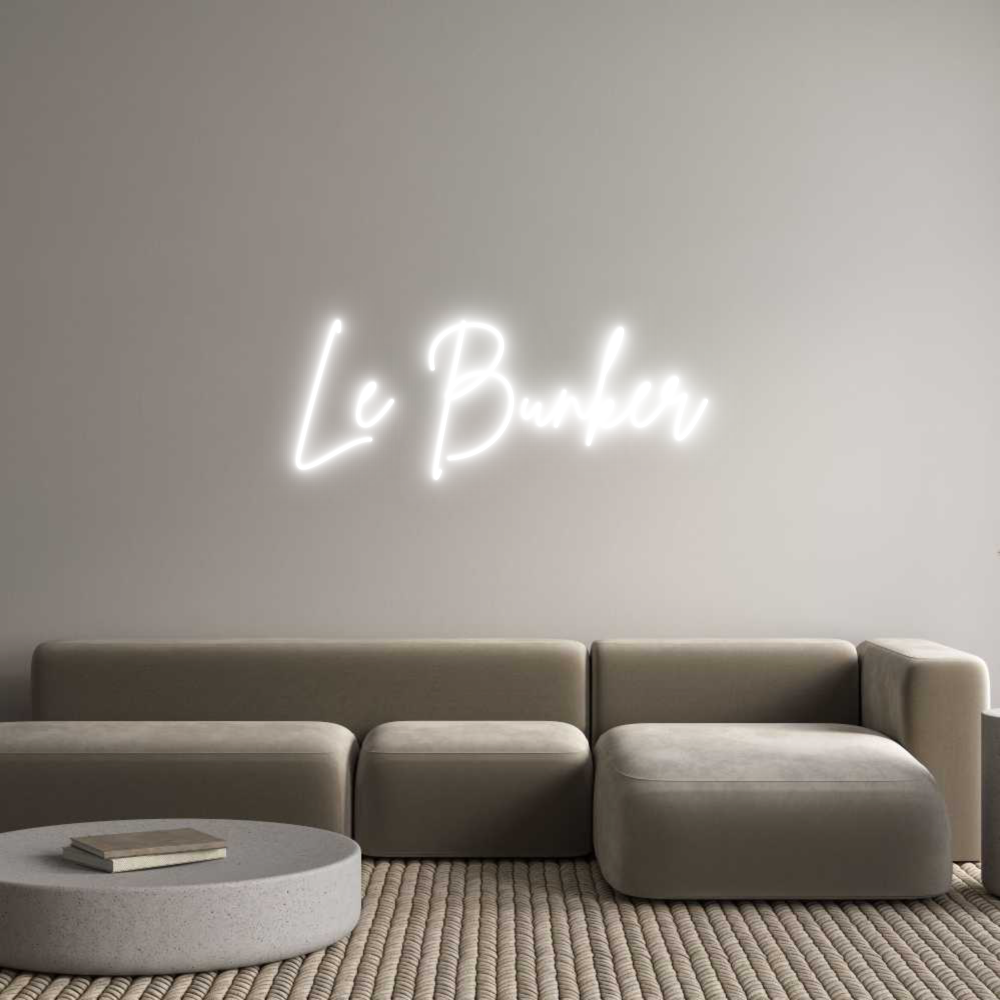 Custom Neon Sign Online Editor Le Bunker