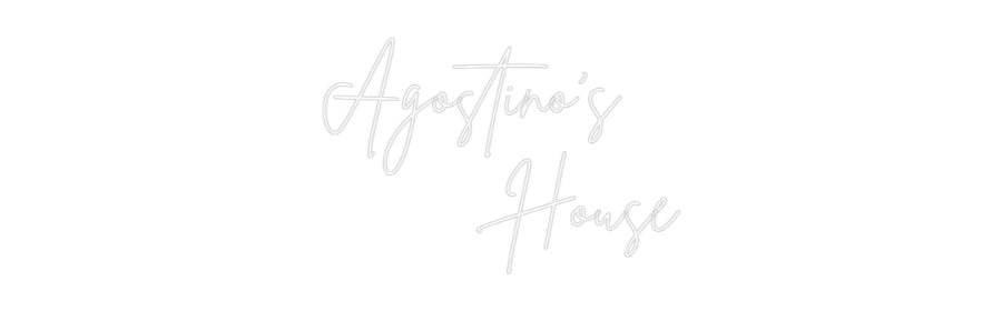 Custom Neon Sign Online Editor Agostino's
...