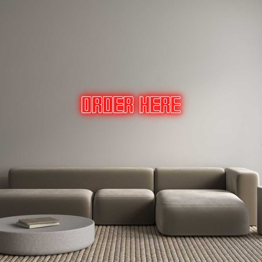 Custom Neon Sign Online Editor ORDER HERE