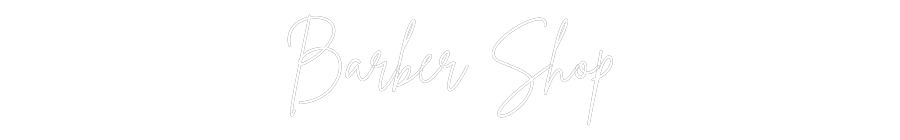 Custom Neon Sign Online Editor Barber Shop