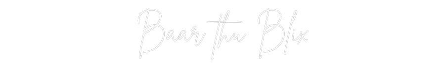 Custom Neon Sign Online Editor Baar thu Blix