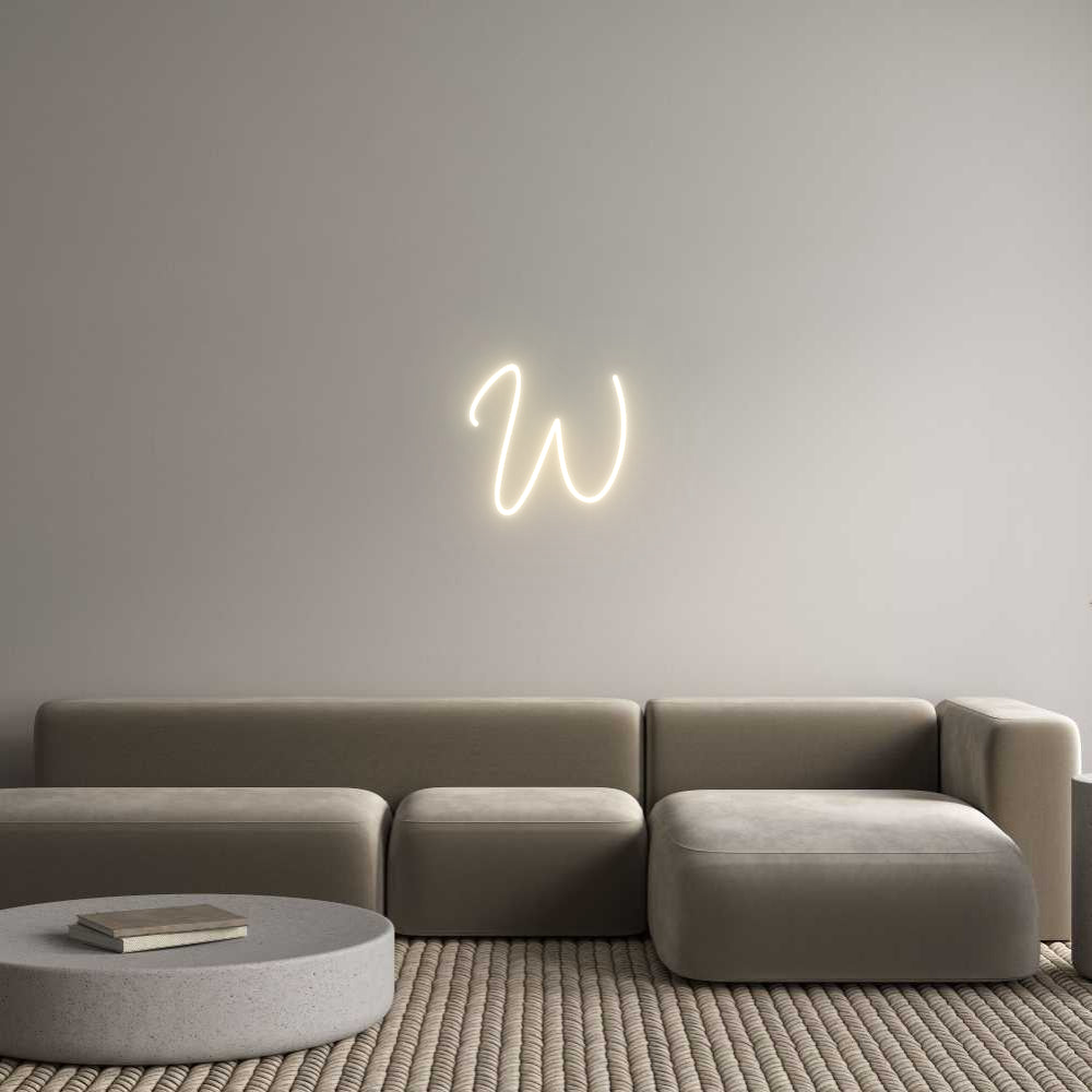 Custom Neon Sign Online Editor W
