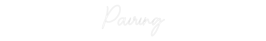 Custom Neon Sign Online Editor Pairing