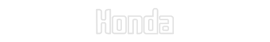 Custom Neon Sign Online Editor Honda