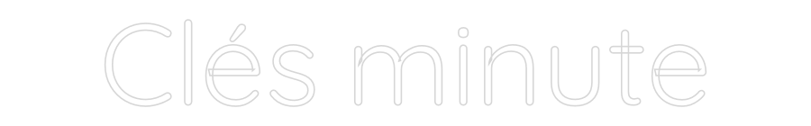 Custom Neon Sign Online Editor Clés minute