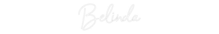 Custom Neon Sign Online Editor Belinda