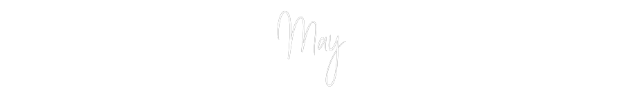 Custom Neon Sign Online Editor May