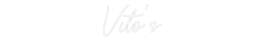 Custom Neon Sign Online Editor Vito's