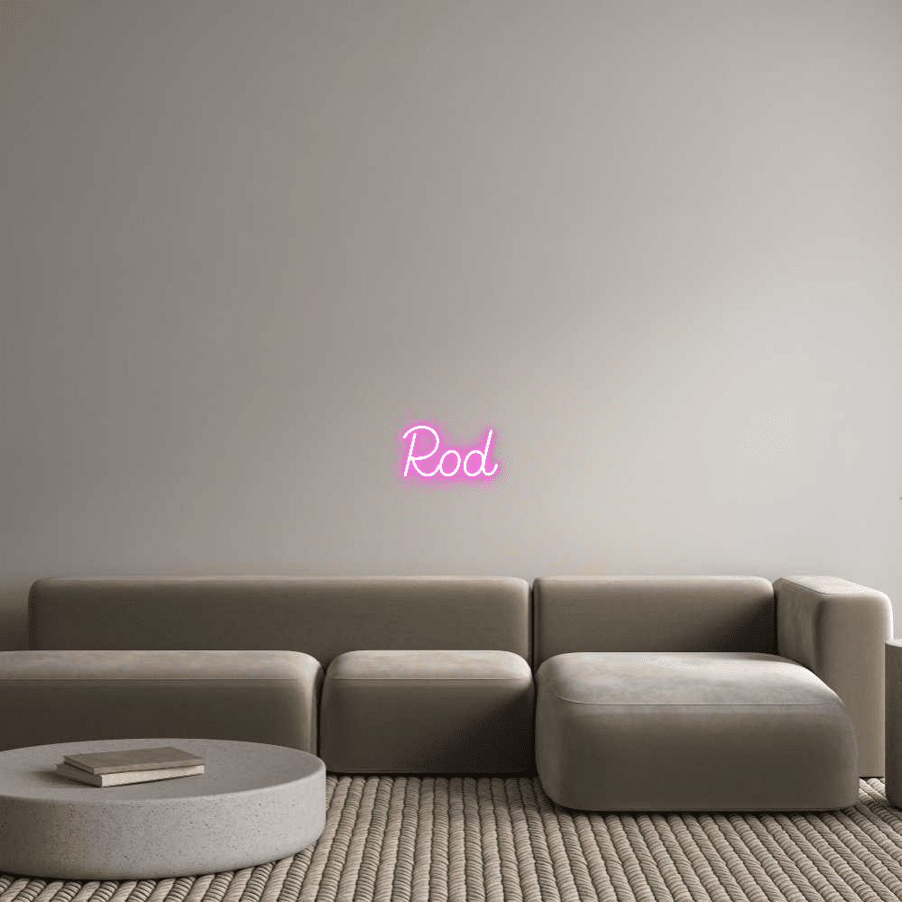 Custom Neon Sign Online Editor Rod - Planet Neon