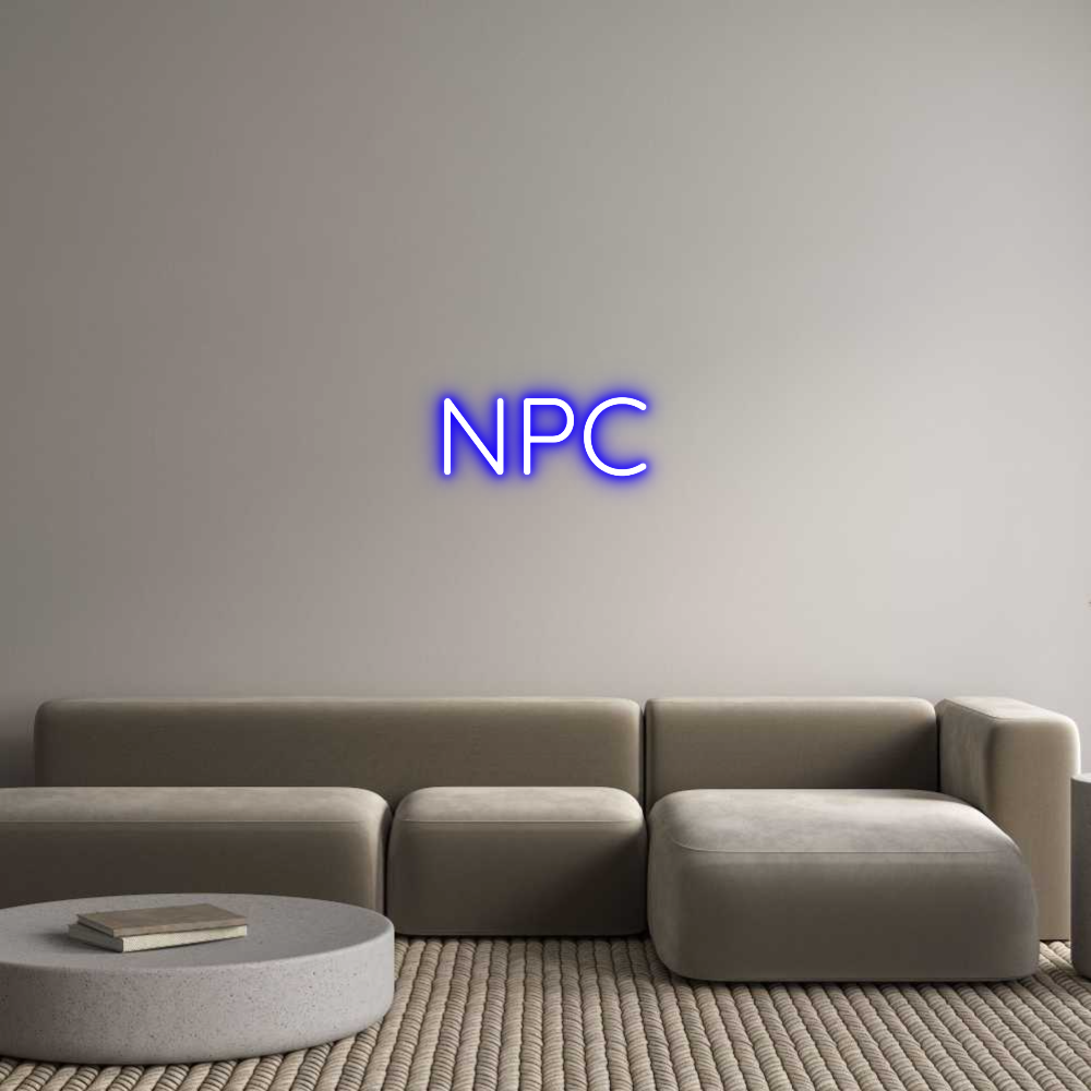 Custom Neon Sign Online Editor NPC