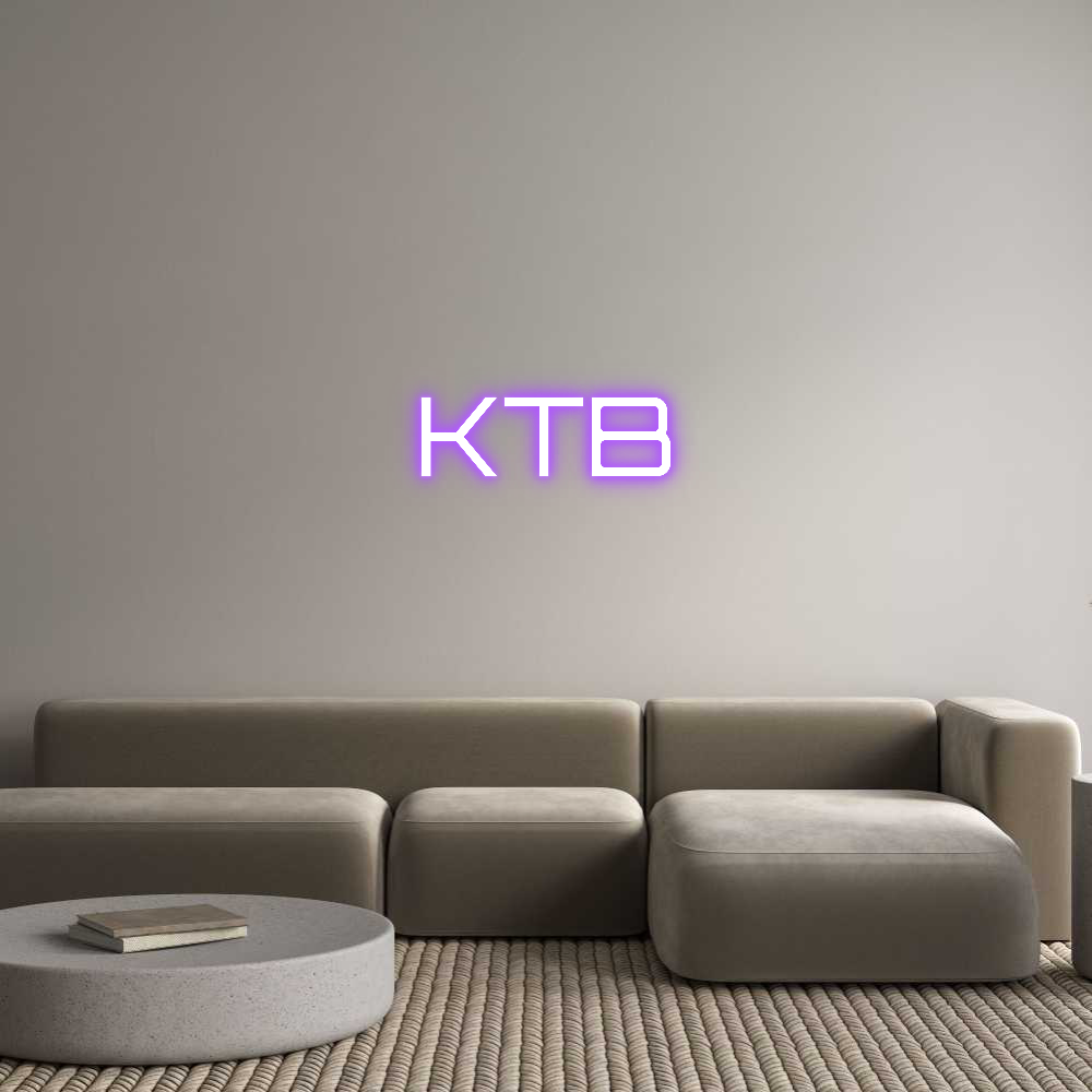 Custom Neon Sign Online Editor KTB